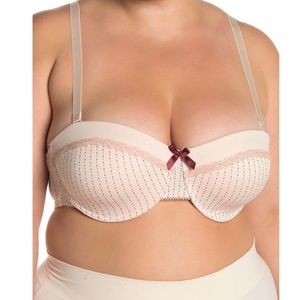 SECRET LACE MIRCO PRINTED LACE UNDERWIRE BRA